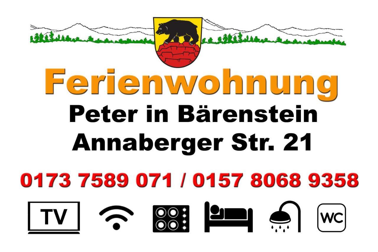 Fewo Peter in Bärenstein Exterior foto